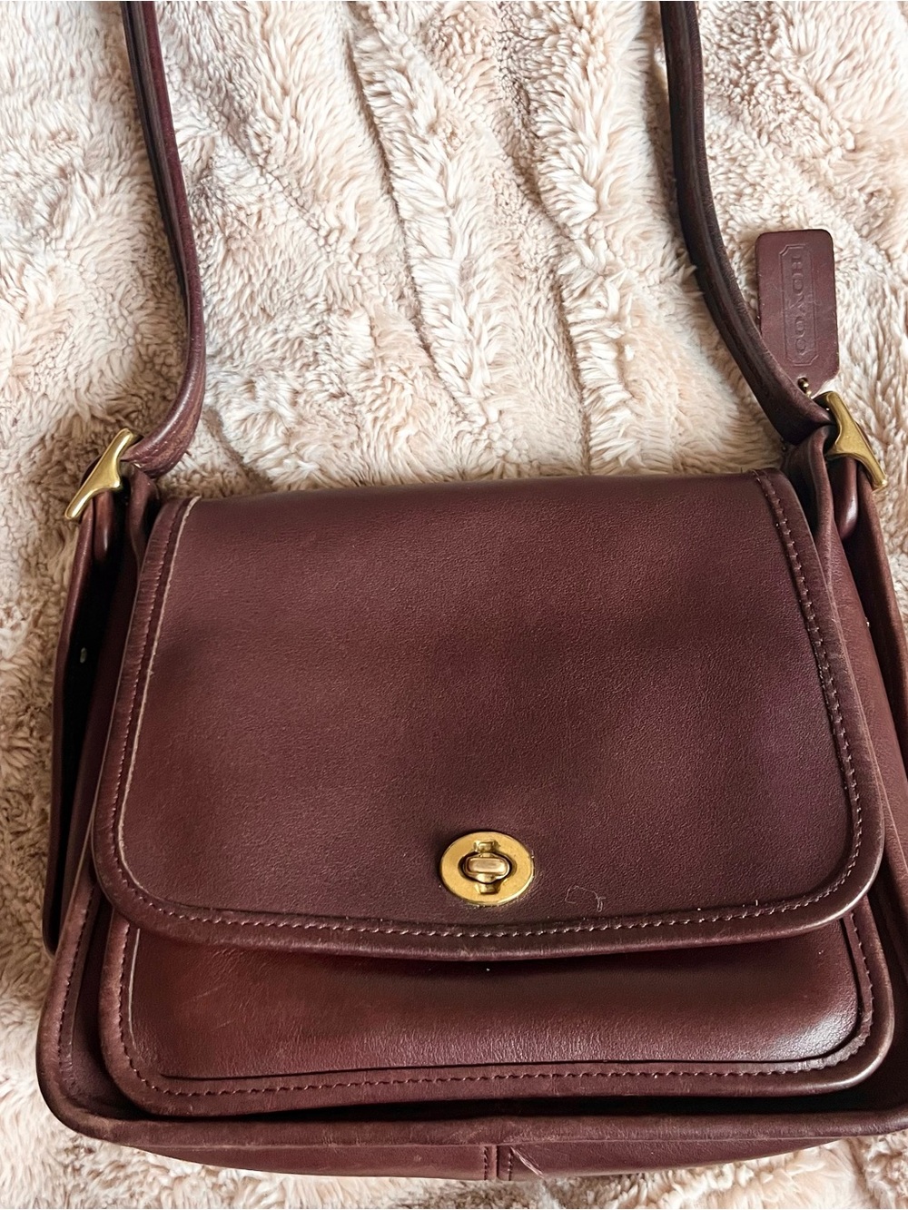 Coach vintage ramblers crossbody bag